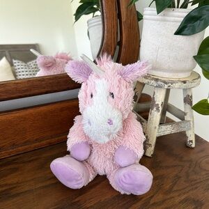 Warm & Cosy” by intelex / warmies weighted unicorn plush